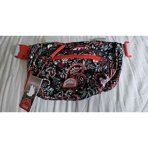 NWT Vera Bradley Coleman Hip Bag 5L Eden Paisley Gray Fanny Belt Pack Bag‎